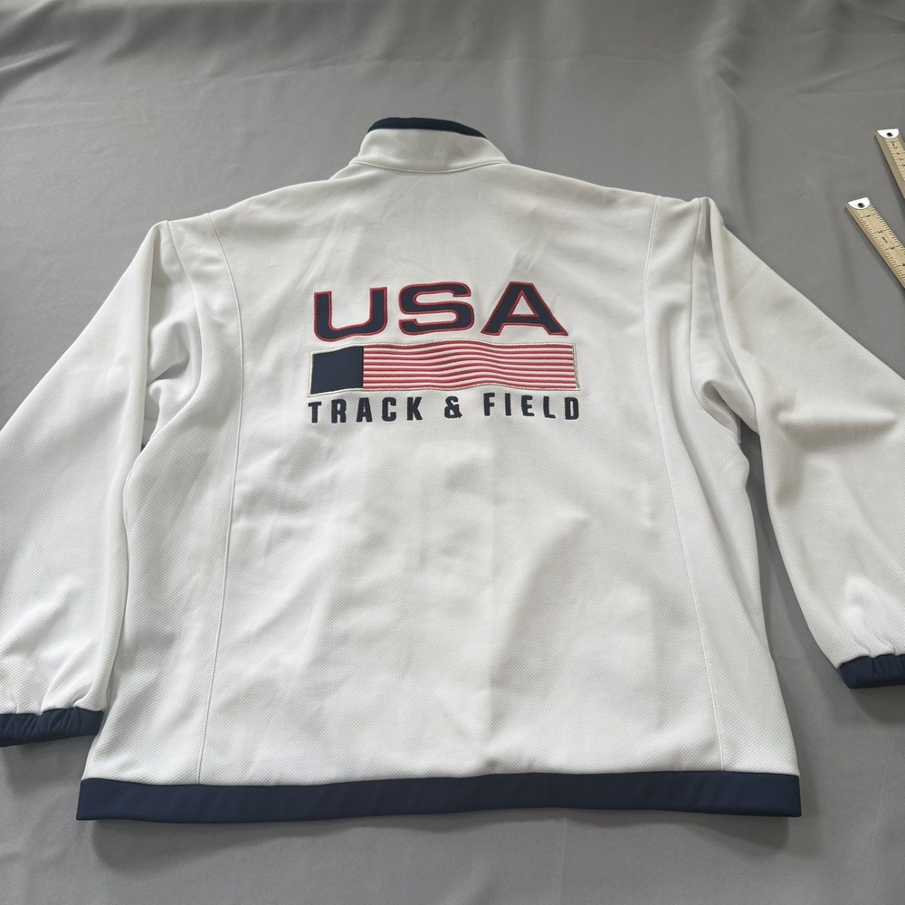 Vintage 1996 Olympics Nike Jacket Mens XL USA United States Track & Field